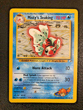 Misty's Seaking 55/132 - Gym Heroes - LP Very Good - Clean Front on eBay