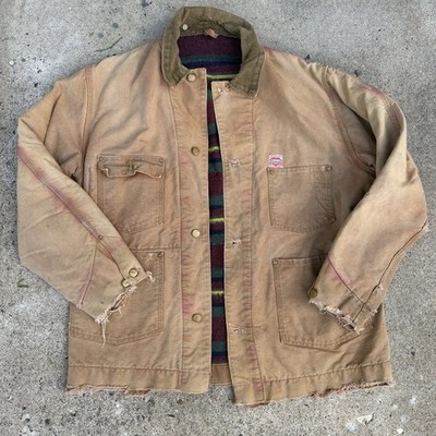 RARE Vintage 1950s/60s Carhartt Chore Jacket Blanket Lined Union