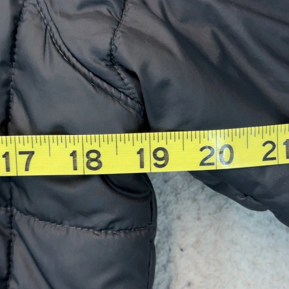 Columbia Puffer Jacket Youth Girls XL Black Full Zip Insulated Outdoor Coat FLAW - Image 3 of 4