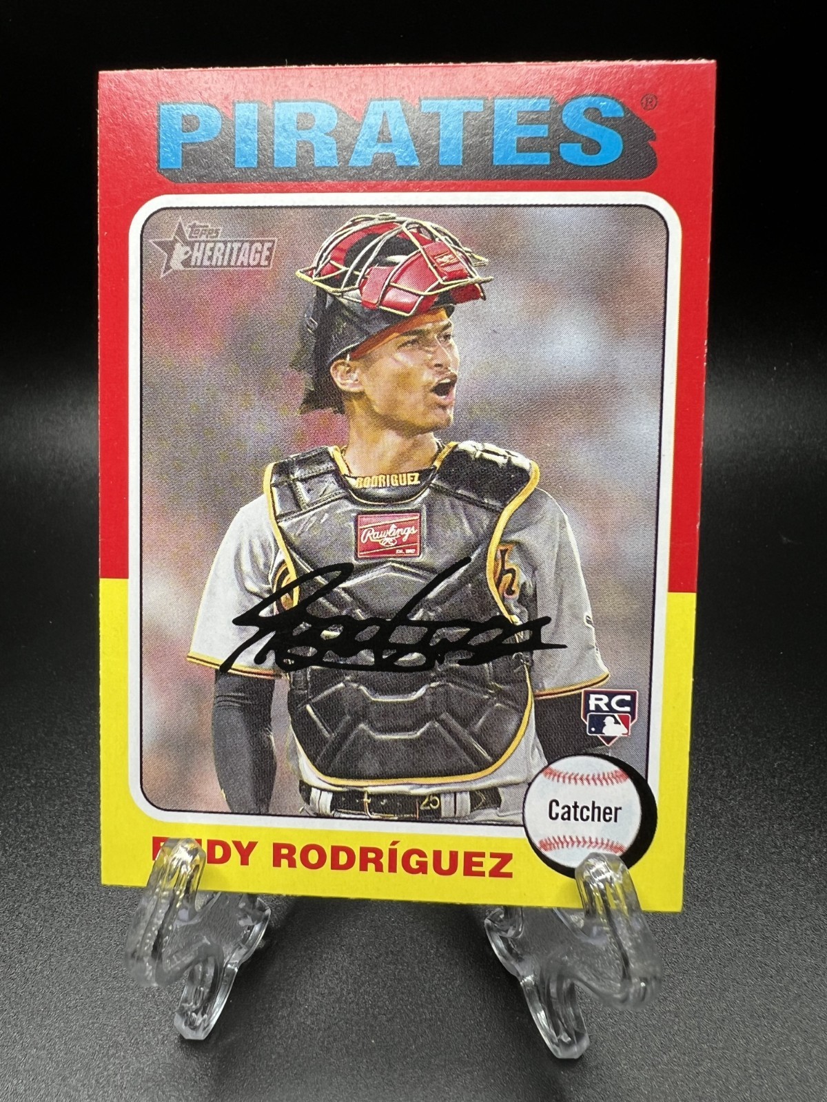 2024 Topps Heritage - Rookies Endy Rodriguez #488 (RC)