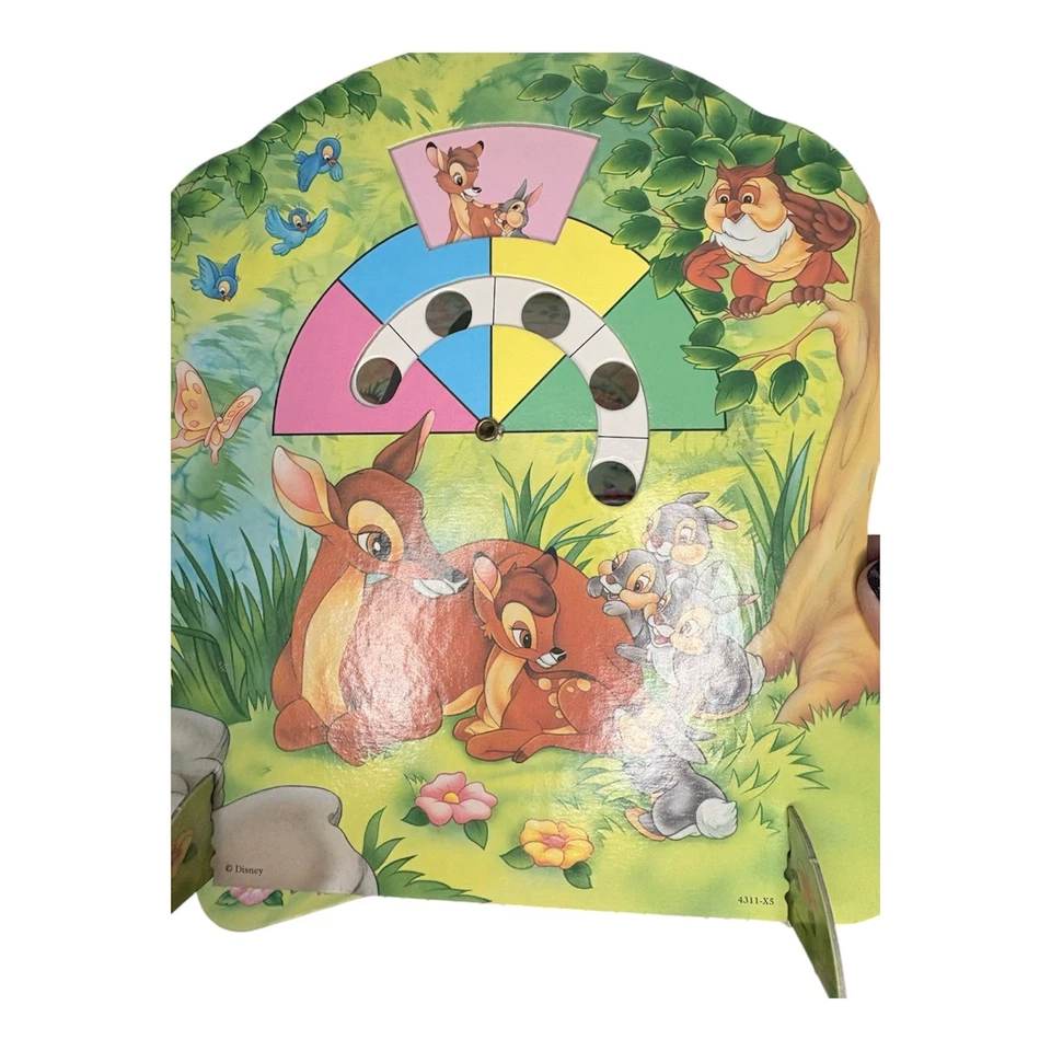 Milton Bradley Vintage 1992 Walt Disney's BAMBI Board Game Complete - Image 4 of 4
