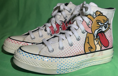 Authentic Converse Tom & Jerry Chuck Taylor All Star M Sz 3 W Sz 5 Japan 165734C
