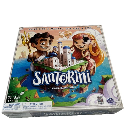 Spin Master 2016 SANTORINI Strategy Greek Gods Game 100% Complete Played Once - Picture 7 of 10