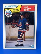 1983-84 O-Pee-Chee Mike Bossy  Card #3 New York Islanders Hall Of Fame Player