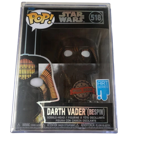 Star Wars Pop! DARTH VADER BESPIN 518 Art Series Bobble Limited Edition New