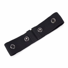 Invisible Jeans Belt Buckle Free Elastic Women'S Belt Buckle Extension Elastic E