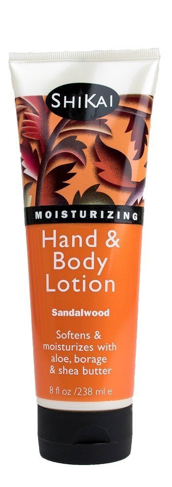 Shikai Natural Hand - Body Lotion-Лосьон для рук и тела с сандаловым деревом и амброй 8 унций 2590₽