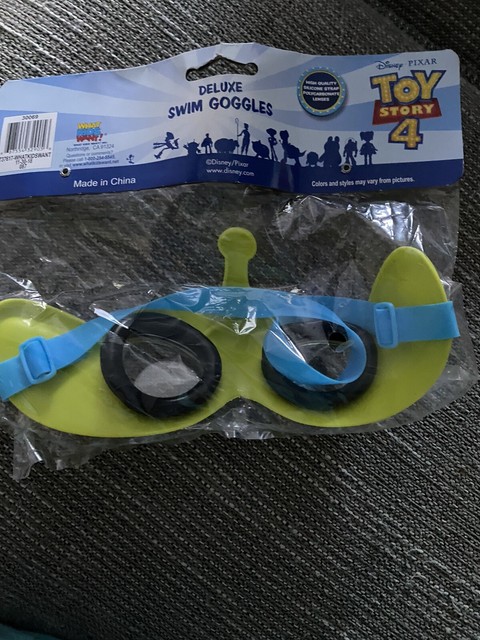 Child Swim Mask Goggles Toy Story 4 Deluxe Alien Disney Pixar Adjustable Age 3 for sale online