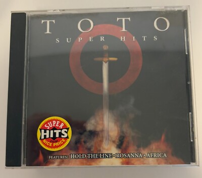 Toto, Super Hits, CD, 2001, Columbia----VERY GOOD