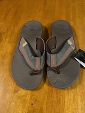 Men's Sport Flip Flops, Arch Support Thong Sandals with Air Cushion for Outdoor