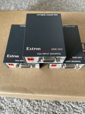3-Extron EDID 101D DVI Emulator Minder Input Emulator 60-990-01 Bundle