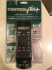 Gemstar Control Plus Universal Remote Control Plus+ G3F-02 