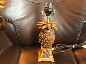 Hampton Bay Table Lamp Tropical Featuring Pineapple 12 Cheyenne