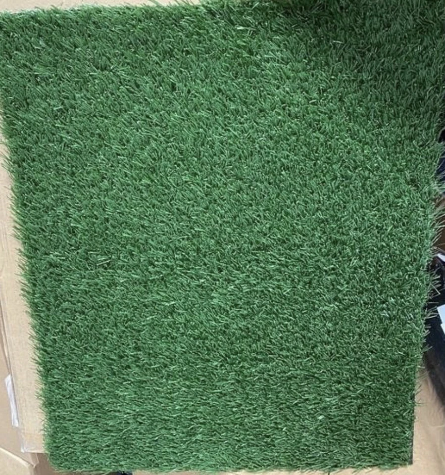Estera de hierba para entrenador para orinar cachorros entrenamiento para perros interior y exterior parche verde Foto 3 de 4