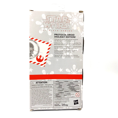 Star Wars Black Series Protocol Droid Holiday Edition Action Figure Exclusive - Picture 3 of 7