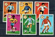 Belize 1982 Mistrzostwa Świata w piłce nożnej zestaw wydanie 1 bez montażu w idealnym stanie
