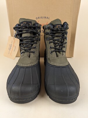 Weatherproof Vintage Joe Duck Boots Mens 8 M Olive Green  display picture 2