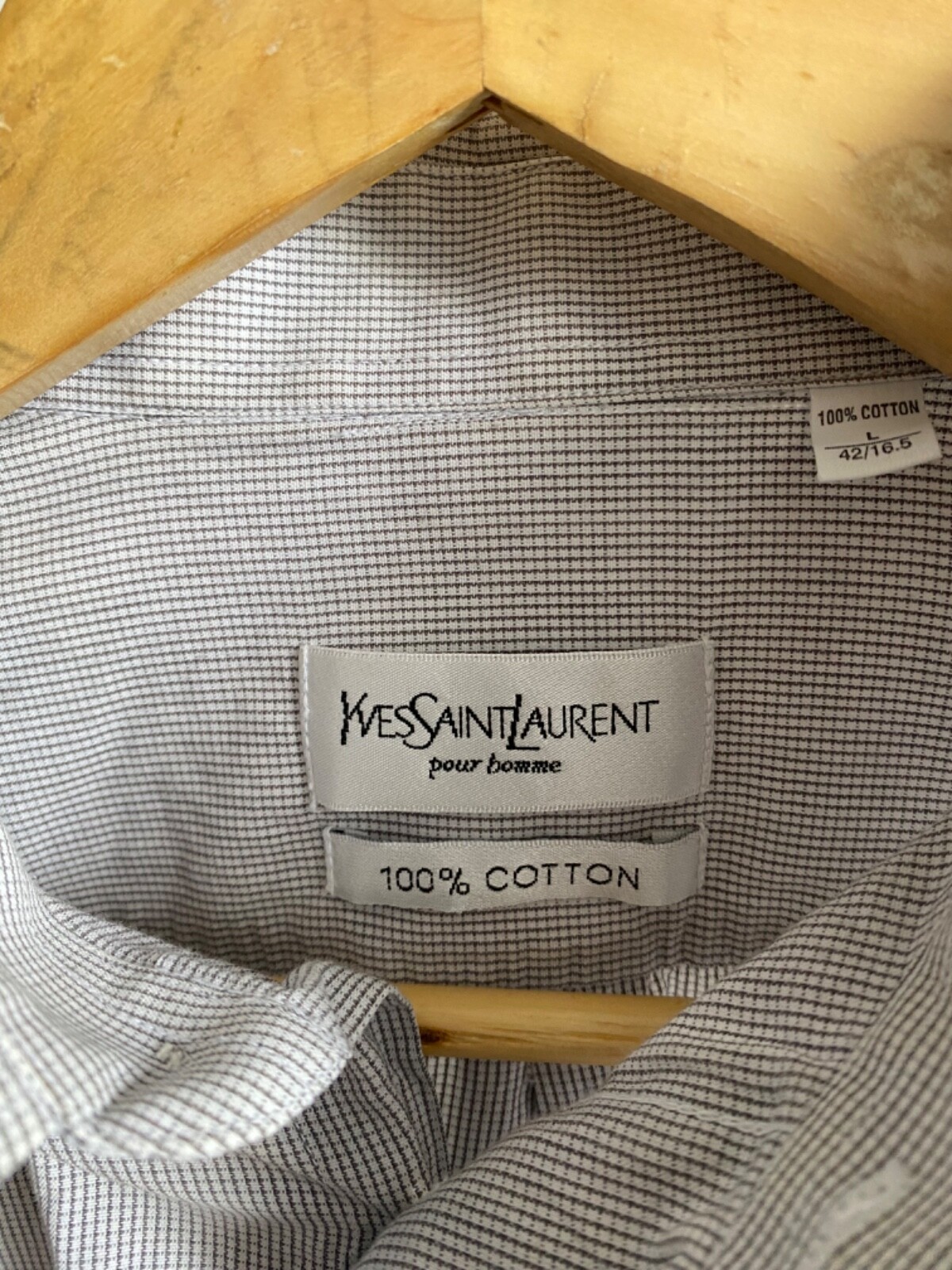 camicia uomo yves saint laurent