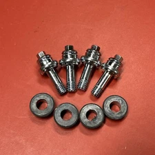 Side Post Battery Terminal Long Bolts & Spacers 3/8"-16 GM Cars Trucksm (4 Pack)