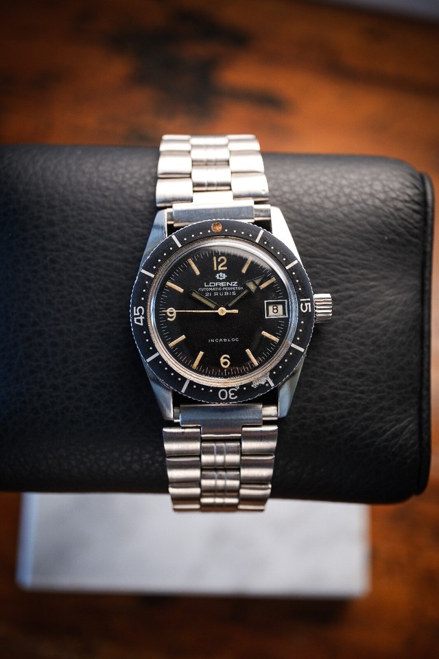 Lorenz AutomaticPerpetua Vintage Automatic Skin Diver Hydromatic eBay