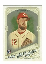2018 Topps Allen & Ginter Silver Foil Jackson Stephens RC #285 Cincinnati Reds