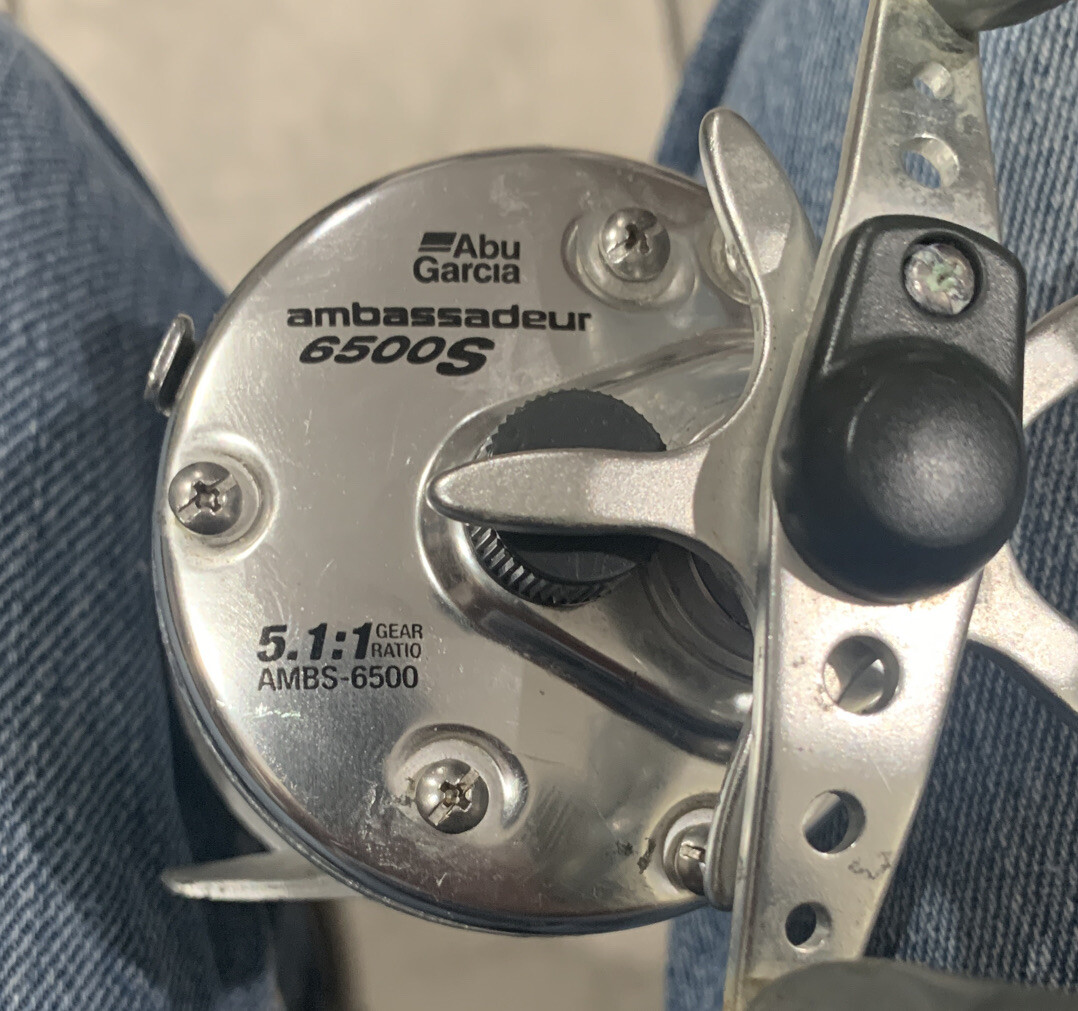Abu Garcia Ambassadeur 6500S Baitcasting Fishing Reel -AMBS- 6500