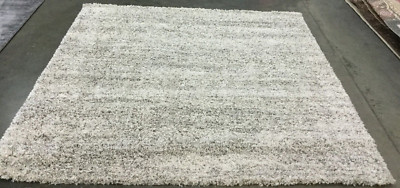 IVORY / GREY 7' X 7' Square Flaw in Rug, Reduced Price 1172659932 SGH295B-7SQ