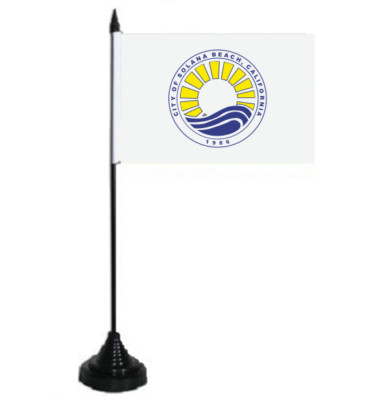 Tischflagge Solana Beach (Kalifornien) Tischfahne Fahne Flagge 10 x 15 cm