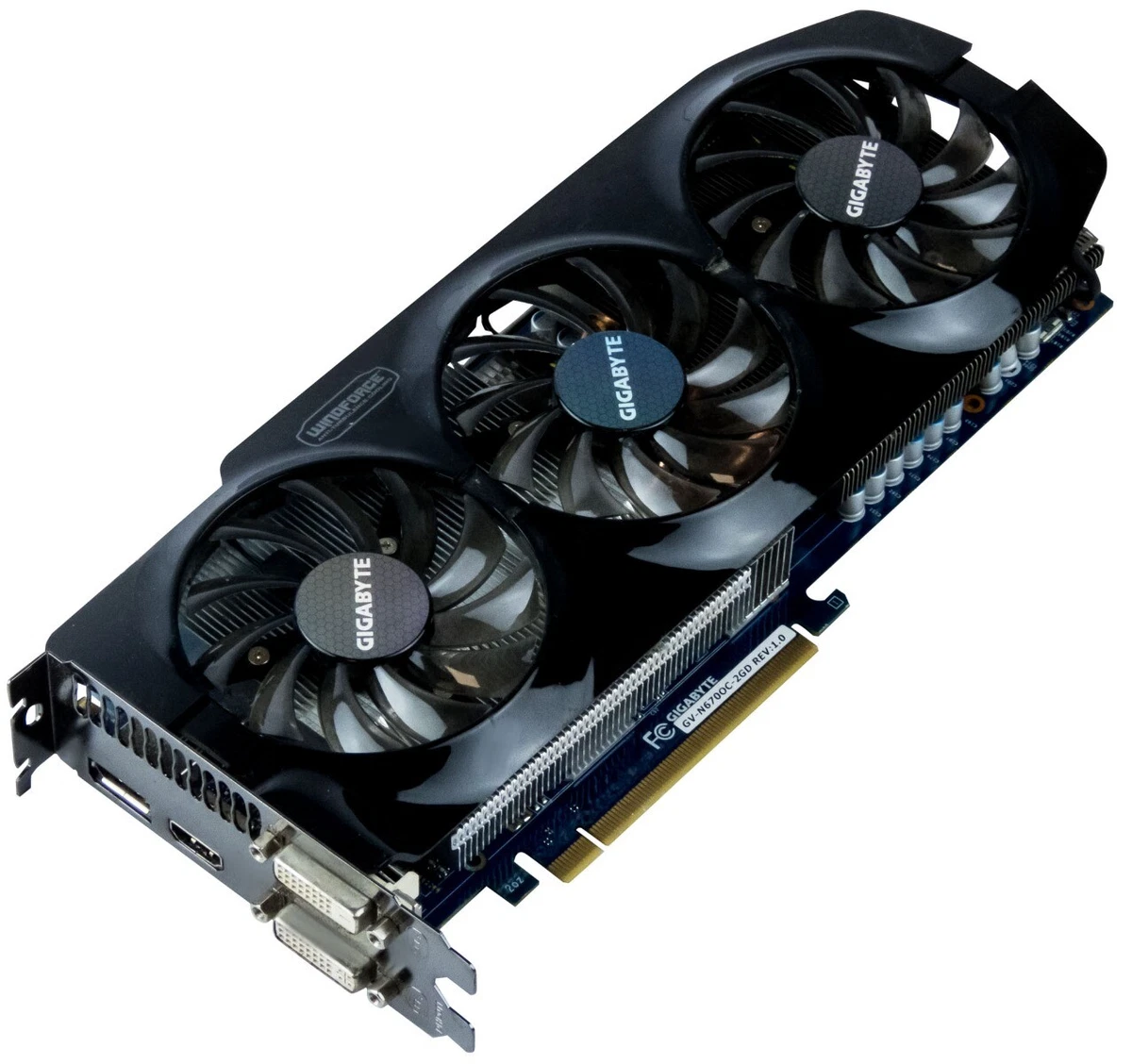 GIGABYTE NVIDIA GEFORCE GTX 670 2GB GV N670OC 2GD