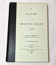 An Essay on the SHAKING PALSY by James Parkinson, 1817 Merck Facsimile HC 1971