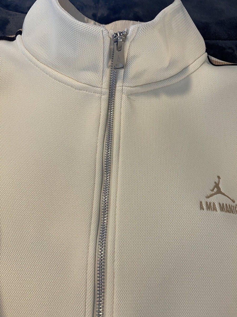 Jordan X - A Ma Maniere Track Jacket Ivory Cream Nike DX5651 Jordan X - A Ma Maniere Track Jacket Ivory Cream Nike DX5651