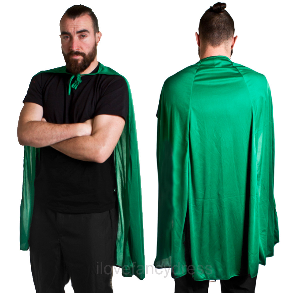 Maklulu Superhelden Umhang Für Erwachsene – Mit Maske, 120x90 Cm, Für Halloween & Partys