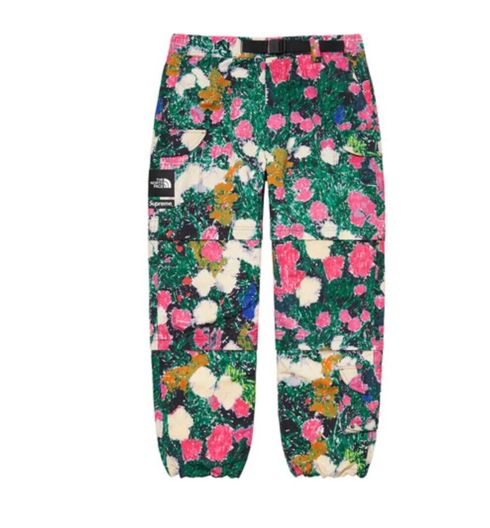 Supreme The North Face Trekking Belted Zip-Off Pant Flowers XL