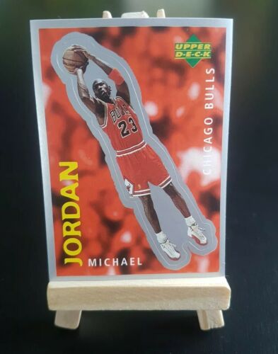 Naklejka Michael Jordan #205 górny pokład 1997-98 - Zdjęcie 1 z 2