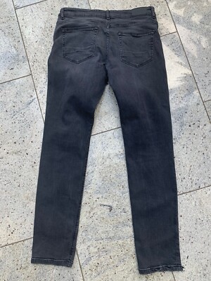 Republic of Denim Herren Jungen Jeans Skinny Schwarz  Größe 46 W30 L32 Wie Neu