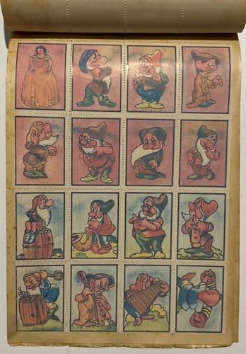 TOPOLINO BIANCANEVE PAPERINO 8 TAVOLE EDIZIONI CARROCCIO WALT DISNEY - Imagen 6 de 10