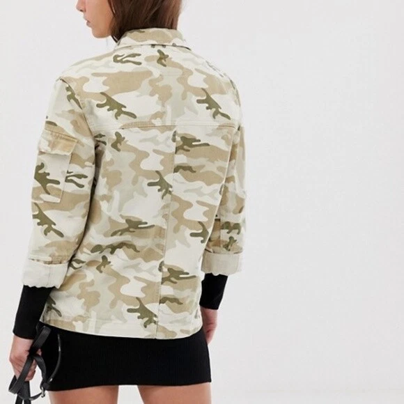 Bershka shop army jacket
