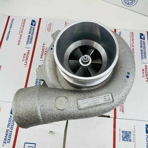 Turbo de repuesto 471050-0025 RE501432 para T350-04 John Deere Agricultural 6068T - Imagen 3 de 7