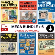 Standard Catalog of World Paper Money x 6 issues Bundle- Digital Version #18