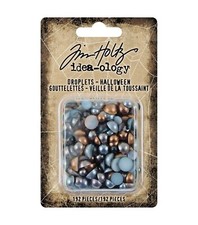 Tim Holtz Idea-ology DROPLETS Halloween Embellishments 192pcs TH94265
