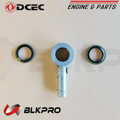 DCEC Cummins Fuel Filter Return Banjo Connector Bolt Capsrew For Dodge 5.9 98-02
