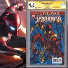 CGC 9.6 SS Amazing Spider-Man #529 variant signed by Tom Holland Iron Spider MCU