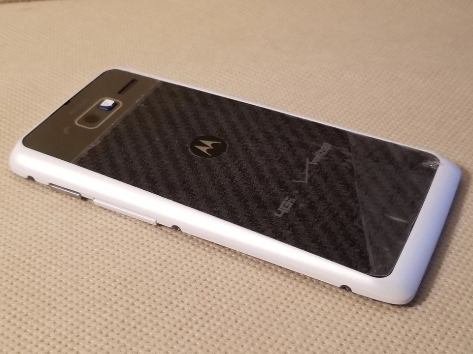 NEW Motorola OEM Back Cover Housing Door NFC - DROID RAZR M XT907 XT905 (WHITE) - Image 2 of 4