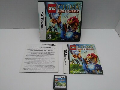 LEGO Legends of Chima Laval's Journey Nintendo DS complete kids game