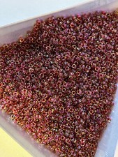 Miyuki 15/0 Seed Beads Peridot Lustre