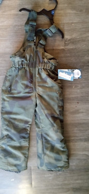 Iceberg Outerwear winter kids snow pants bibs overalls - camouflage - XS 4-5