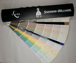 SHERWIN WILLIAMS ARCHITECT PAINT COLOR FAN DECK INTERIOR EXTERIOR