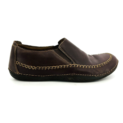 Mens 8 M J&M Johnston Murphy Brown Leather Memory Foam  display picture 2