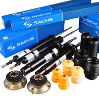 4X Sachs StoßDäMpfer + Service-Kit + Domlager Vorne Hinten FüR BMW E81-E88