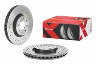 2X Bremsscheibe Xtra Line - Xtra Brembo 09.5180.3X FüR Fiat Lancia Alfa Delta 2